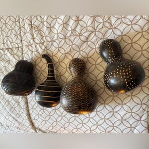 Handcrafted Wooden Decorative Set
